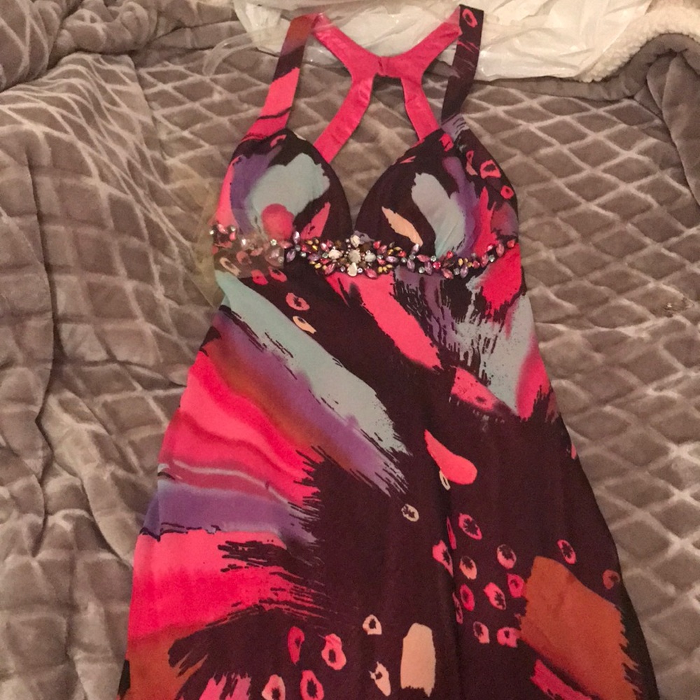 Faviana prom dress